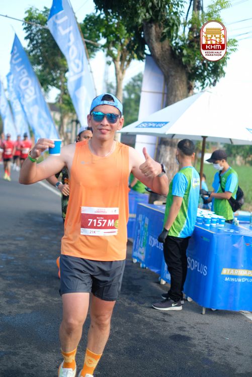 Race photo from Kediri Half Marathon 2025
