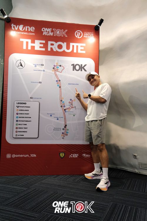 Race photo from ONE RUN 10K 2025