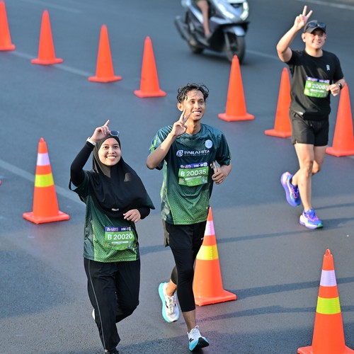 Race photo from SURABAYA ISOPLUS MARATHON 2026