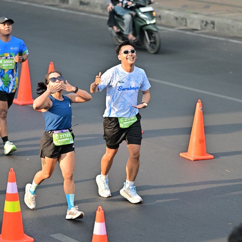 Race photo from SURABAYA ISOPLUS MARATHON 2026