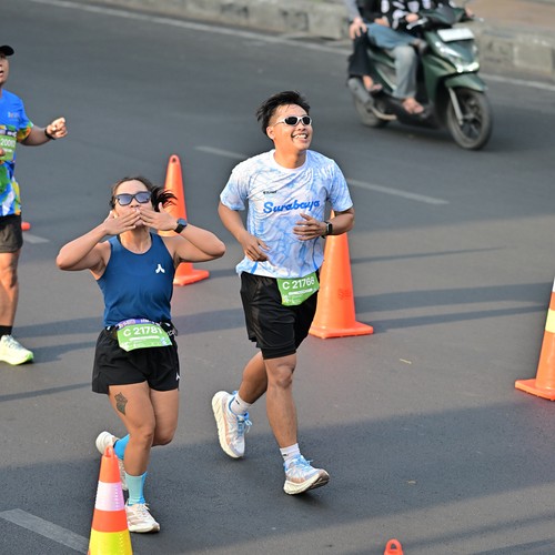 Race photo from SURABAYA ISOPLUS MARATHON 2026
