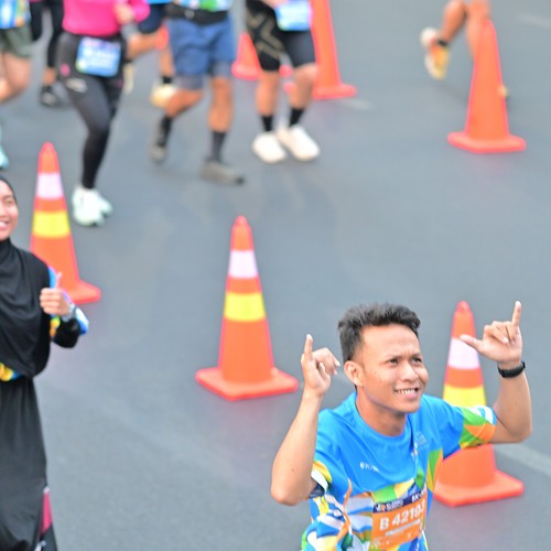 Race photo from SURABAYA ISOPLUS MARATHON 2026
