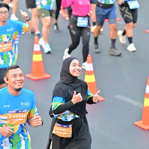 Race photo from SURABAYA ISOPLUS MARATHON 2026