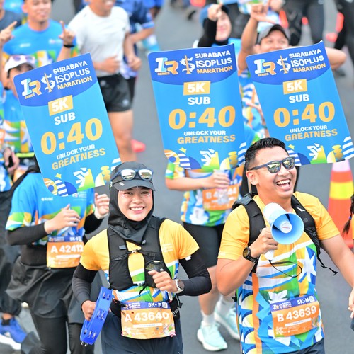 Race photo from SURABAYA ISOPLUS MARATHON 2026