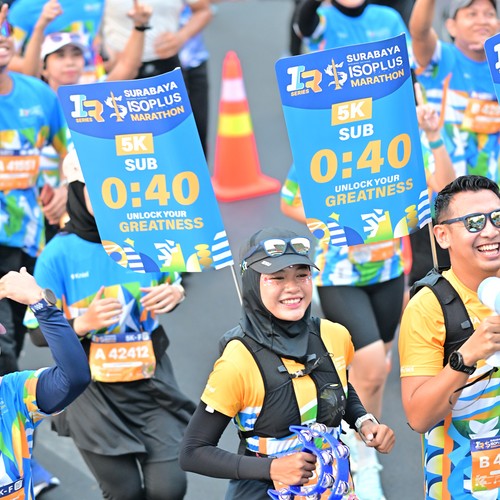 Race photo from SURABAYA ISOPLUS MARATHON 2026