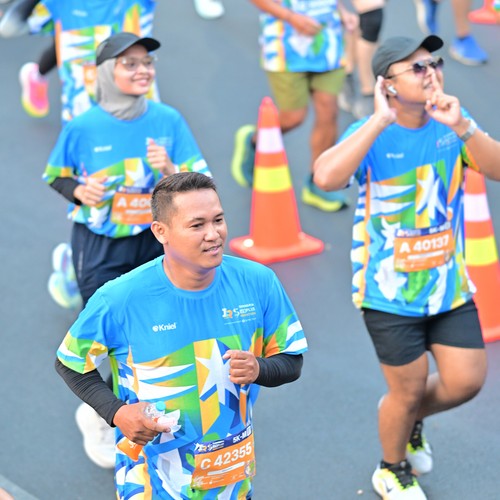 Race photo from SURABAYA ISOPLUS MARATHON 2026