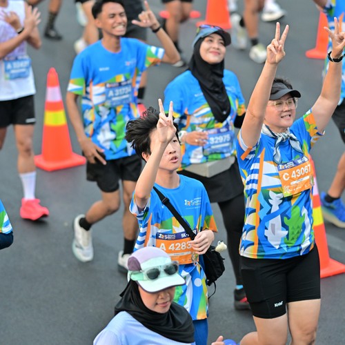 Race photo from SURABAYA ISOPLUS MARATHON 2026