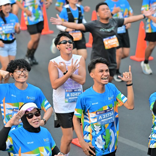 Race photo from SURABAYA ISOPLUS MARATHON 2026