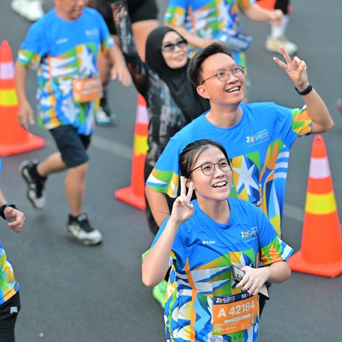 Race photo from SURABAYA ISOPLUS MARATHON 2026
