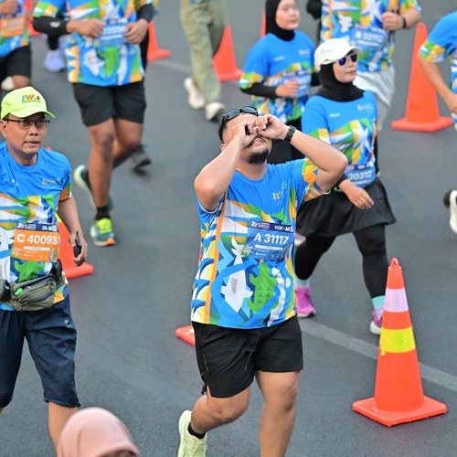 Race photo from SURABAYA ISOPLUS MARATHON 2026