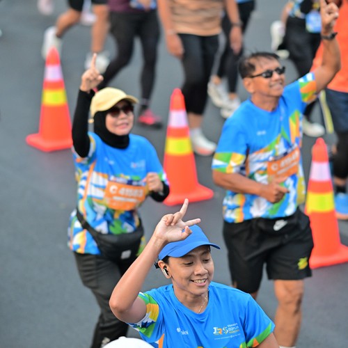 Race photo from SURABAYA ISOPLUS MARATHON 2026