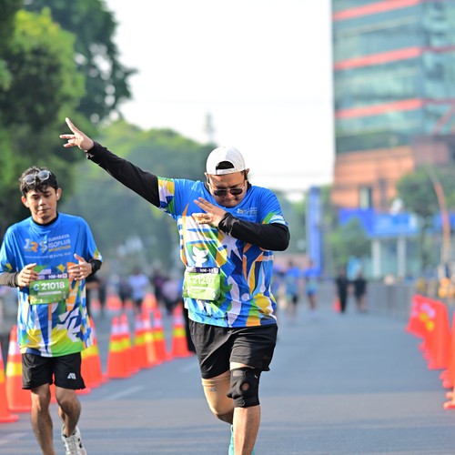 Race photo from SURABAYA ISOPLUS MARATHON 2026