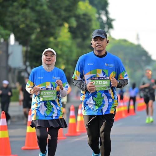Race photo from SURABAYA ISOPLUS MARATHON 2026