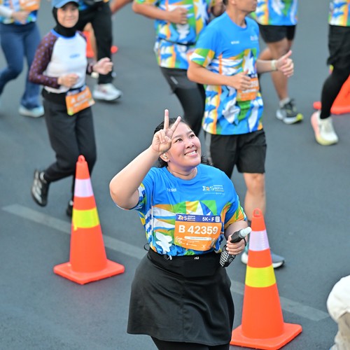 Race photo from SURABAYA ISOPLUS MARATHON 2026