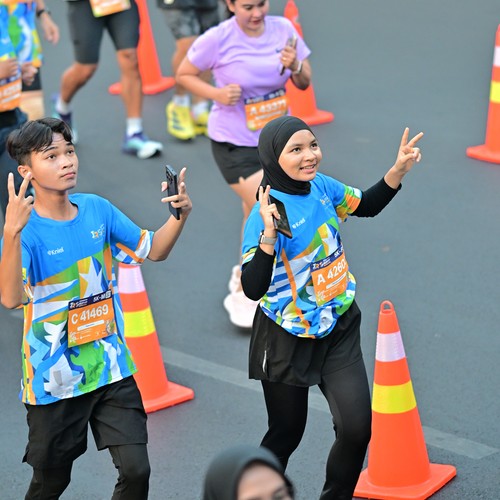 Race photo from SURABAYA ISOPLUS MARATHON 2026