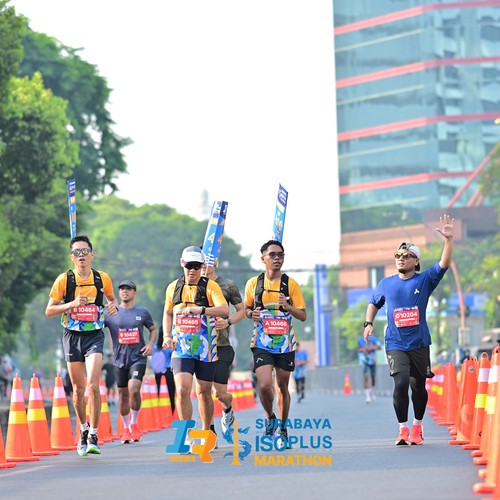 Race photo from SURABAYA ISOPLUS MARATHON 2026