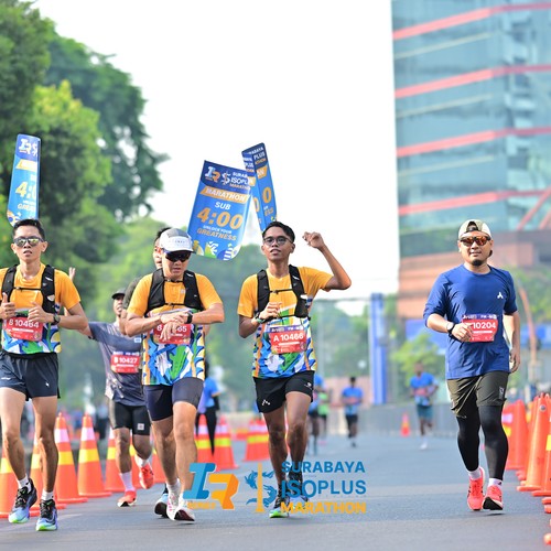 Race photo from SURABAYA ISOPLUS MARATHON 2026