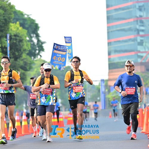 Race photo from SURABAYA ISOPLUS MARATHON 2026