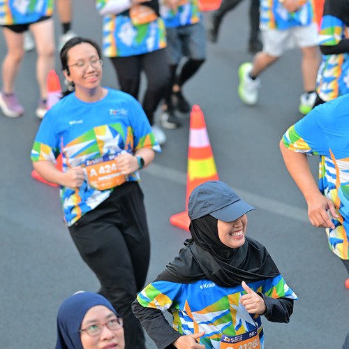 Race photo from SURABAYA ISOPLUS MARATHON 2026