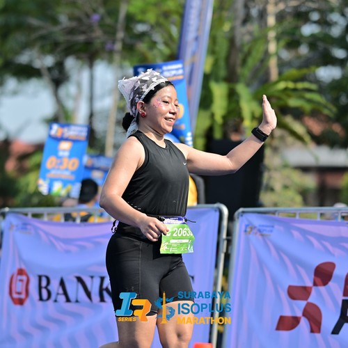 Race photo from SURABAYA ISOPLUS MARATHON 2026
