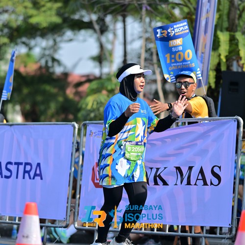 Race photo from SURABAYA ISOPLUS MARATHON 2026
