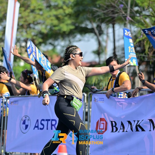 Race photo from SURABAYA ISOPLUS MARATHON 2026