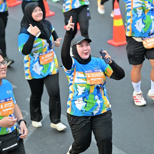 Race photo from SURABAYA ISOPLUS MARATHON 2026