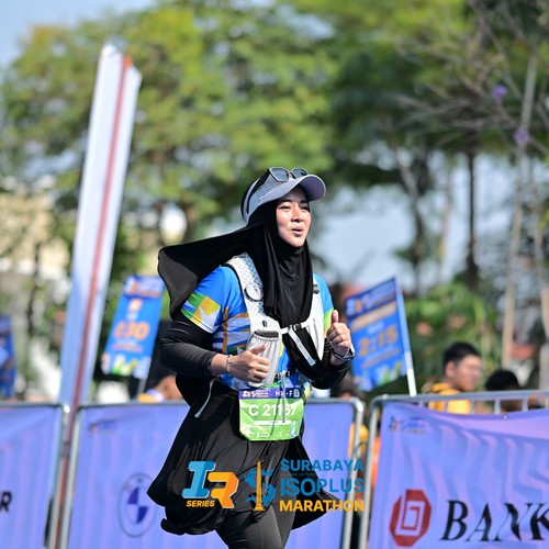 Race photo from SURABAYA ISOPLUS MARATHON 2026