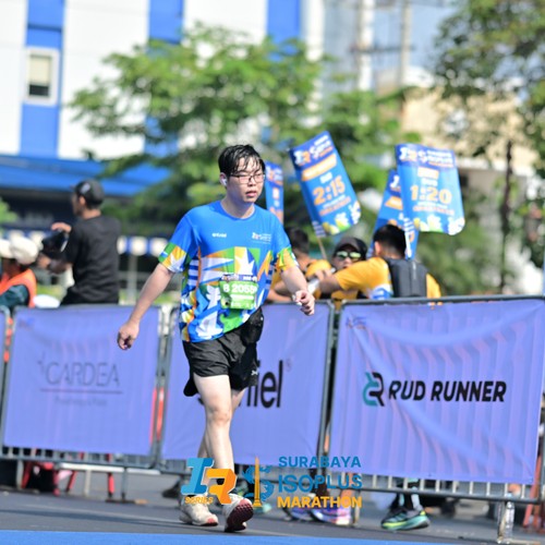 Race photo from SURABAYA ISOPLUS MARATHON 2026