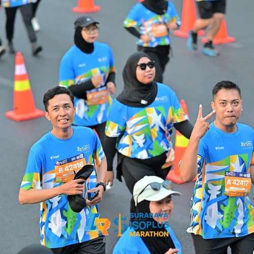 Race photo from SURABAYA ISOPLUS MARATHON 2026