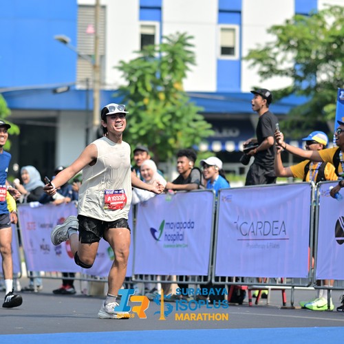 Race photo from SURABAYA ISOPLUS MARATHON 2026