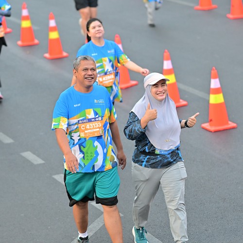 Race photo from SURABAYA ISOPLUS MARATHON 2026