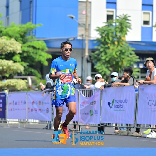 Race photo from SURABAYA ISOPLUS MARATHON 2026