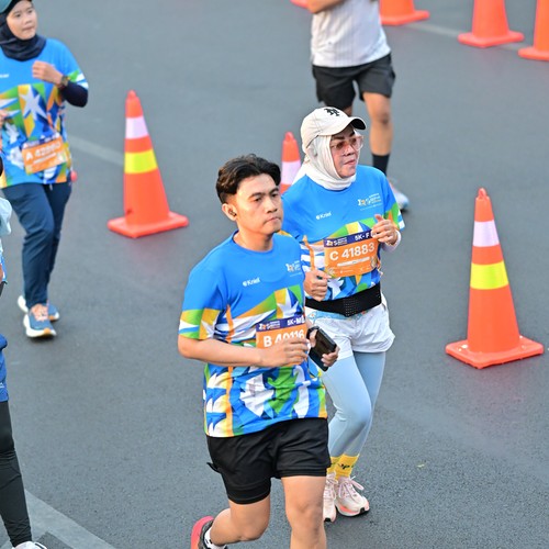 Race photo from SURABAYA ISOPLUS MARATHON 2026