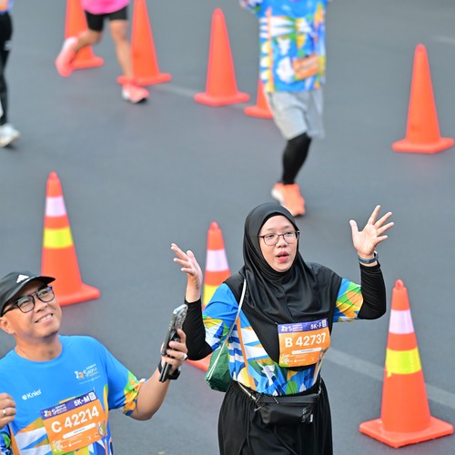 Race photo from SURABAYA ISOPLUS MARATHON 2026