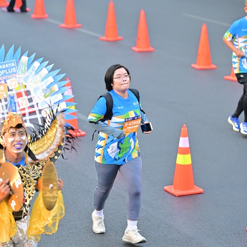 Race photo from SURABAYA ISOPLUS MARATHON 2026