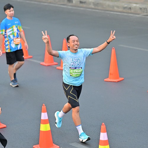 Race photo from SURABAYA ISOPLUS MARATHON 2026