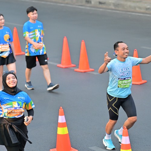 Race photo from SURABAYA ISOPLUS MARATHON 2026