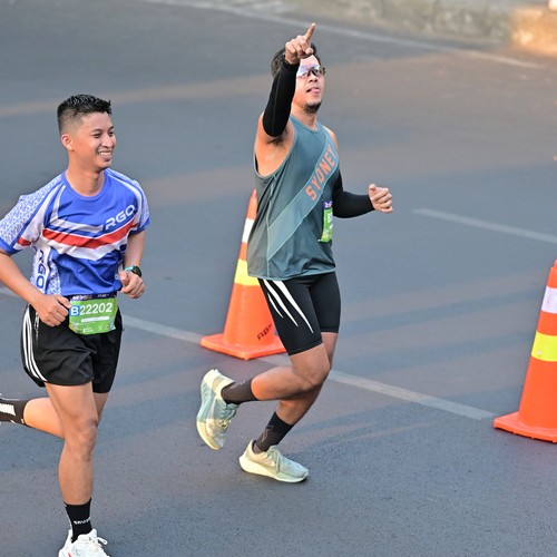 Race photo from SURABAYA ISOPLUS MARATHON 2026