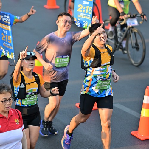 Race photo from SURABAYA ISOPLUS MARATHON 2026