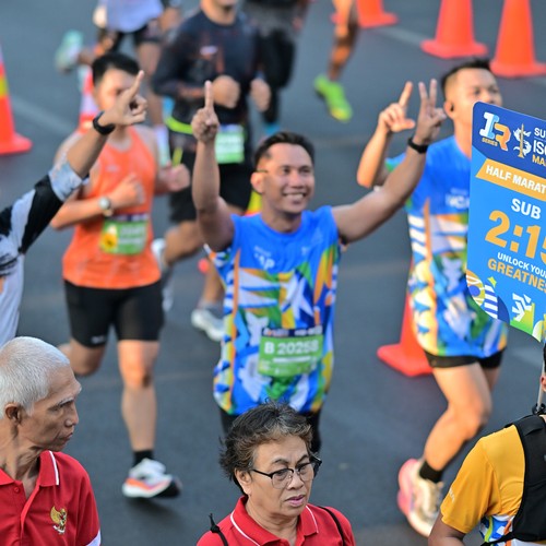 Race photo from SURABAYA ISOPLUS MARATHON 2026