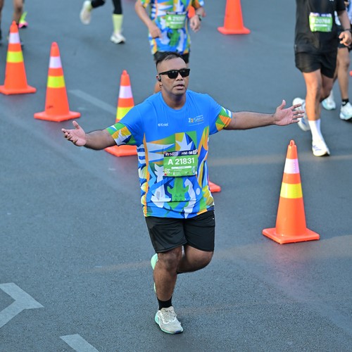 Race photo from SURABAYA ISOPLUS MARATHON 2026