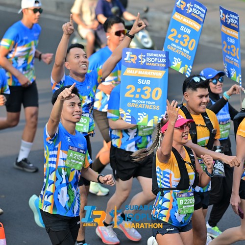 Race photo from SURABAYA ISOPLUS MARATHON 2026