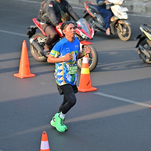 Race photo from SURABAYA ISOPLUS MARATHON 2026