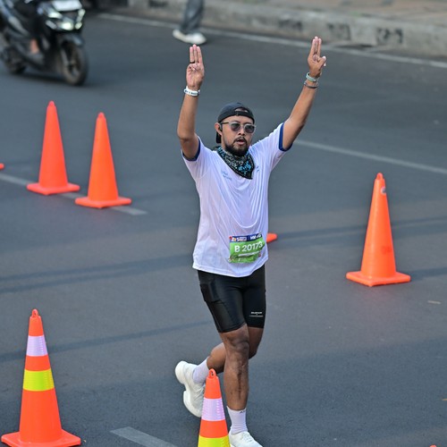 Race photo from SURABAYA ISOPLUS MARATHON 2026