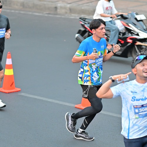 Race photo from SURABAYA ISOPLUS MARATHON 2026