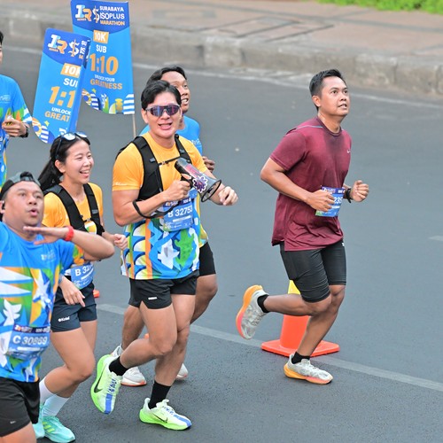 Race photo from SURABAYA ISOPLUS MARATHON 2026