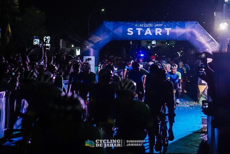 Race photo from Cycling de Jabar 2024