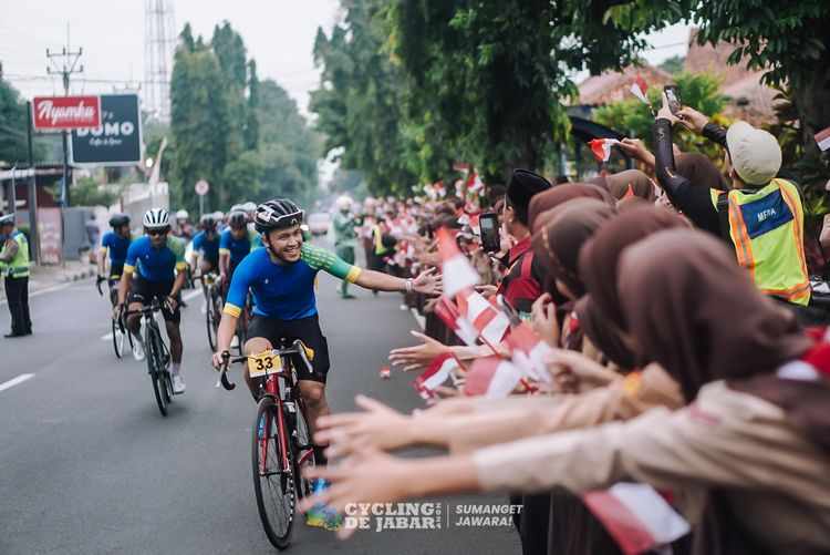 Race photo from Cycling de Jabar 2024