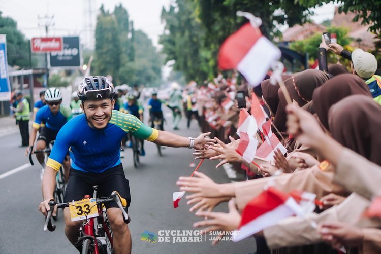 Race photo from Cycling de Jabar 2024